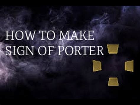 Rs3 sign of the porter. Things To Know About Rs3 sign of the porter. 